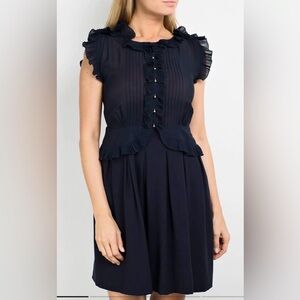 Marc By Marc Jacobs, Navy Blue, Silk Blend, Size 4